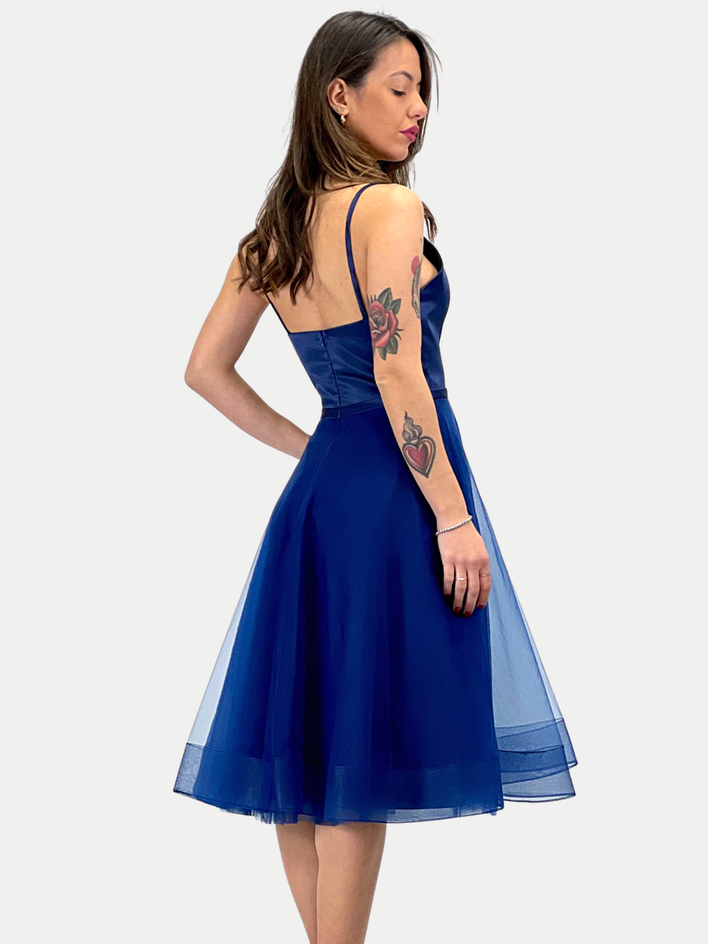 Abito GIULIA in tulle midi